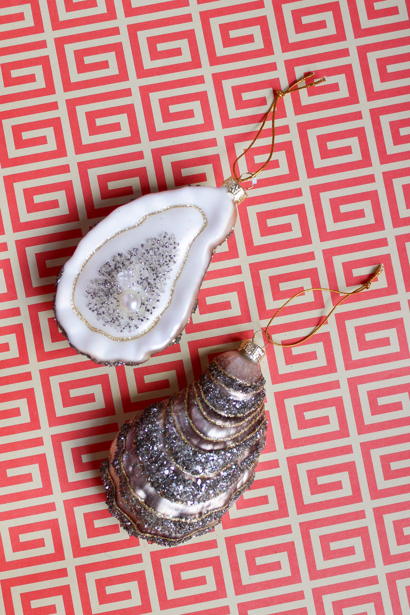 Oyster with Pearl Ornament