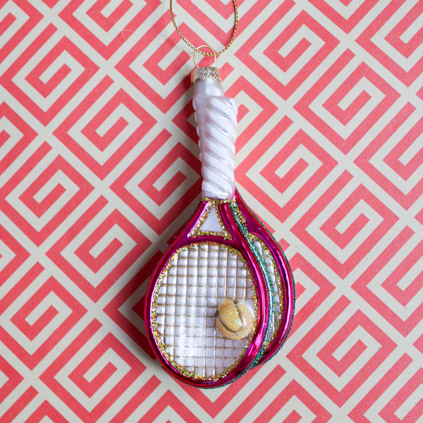 Tennis Racket Ornament