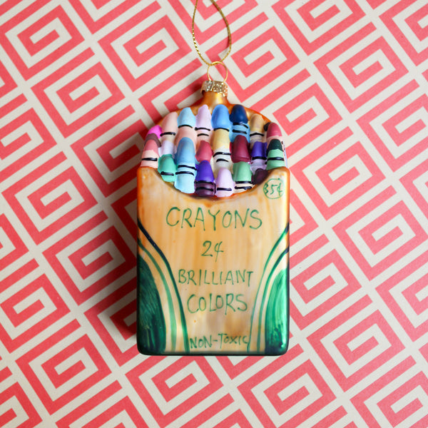 Crayon Box Ornament
