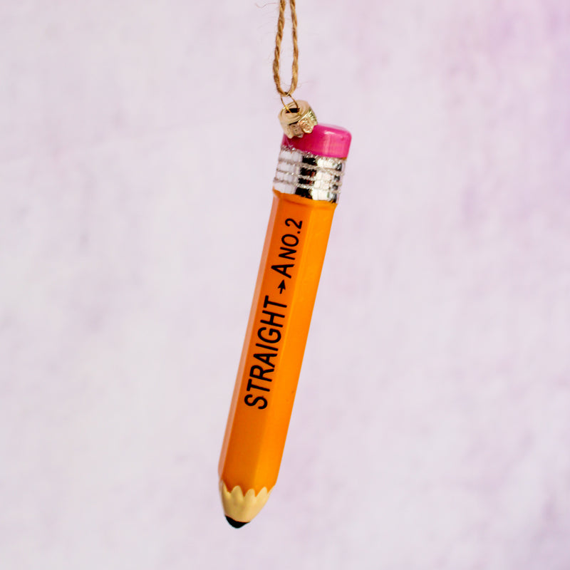 Straight A No. 2 Pencil Ornament