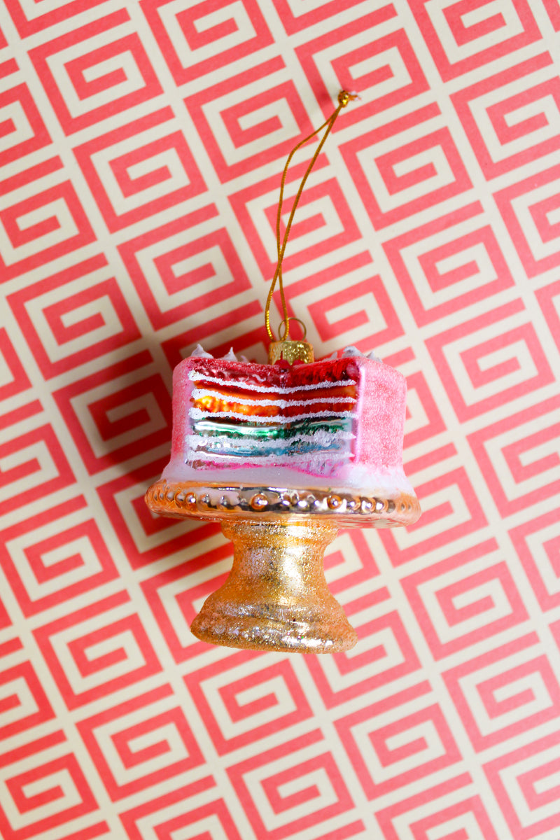 Rainbow Cake Ornament