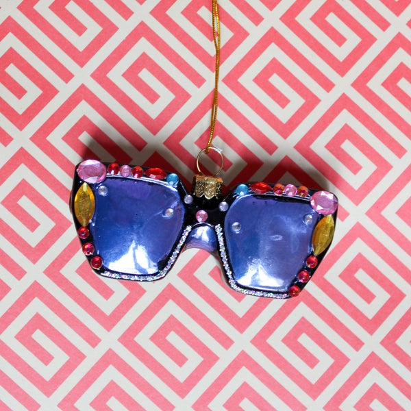 Bejeweled Sunglasses Ornament