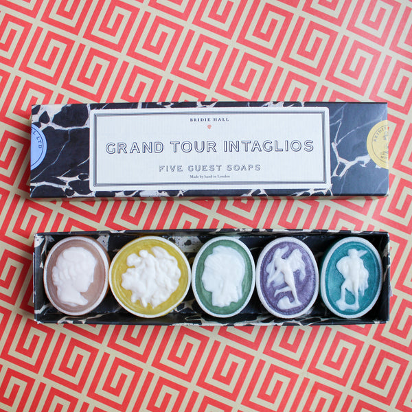 Grand Tour Collection of Intaglio Soaps - Set of 5