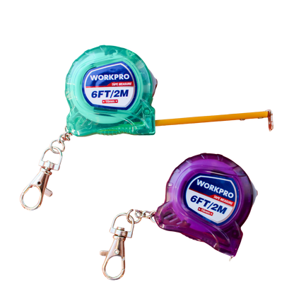 Tape Measure Keychain