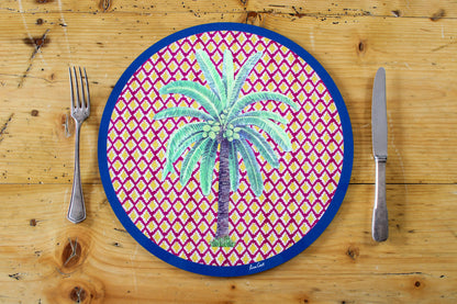 Hima Palma Placemat - Yellow