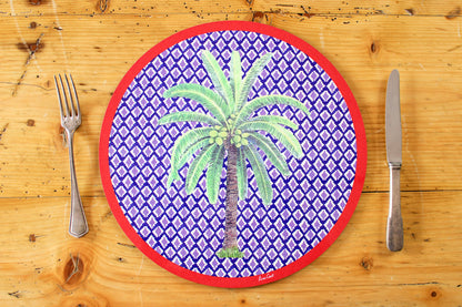 Hima Palma Placemat - Pervinch