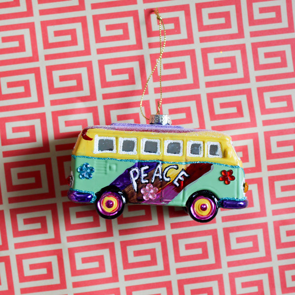 Hippie Bus Ornament