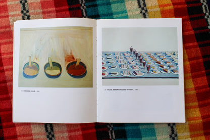 Vintage Exhibition Catalog - Wayne Thiebaud: Survey 1947-1976