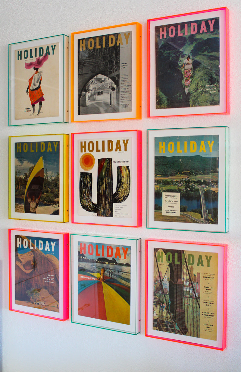 Framed Holiday Magazine Cover - February 1962, "California Desert"