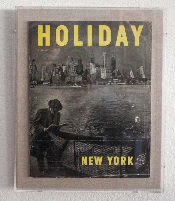 Framed Holiday Magazine Cover - April 1949, "New York"