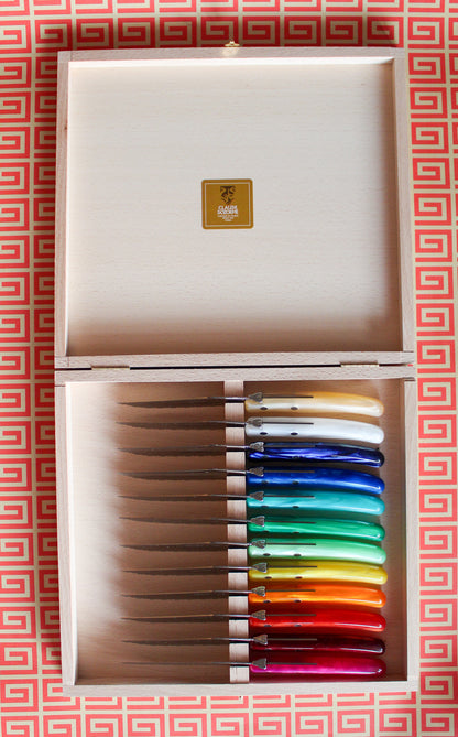 Rainbow Steak Knives
