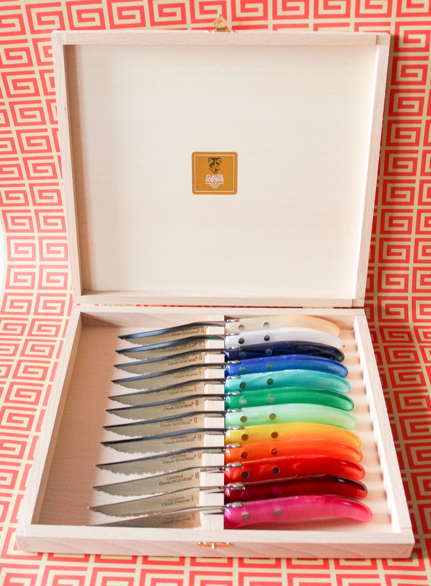 Rainbow Steak Knives