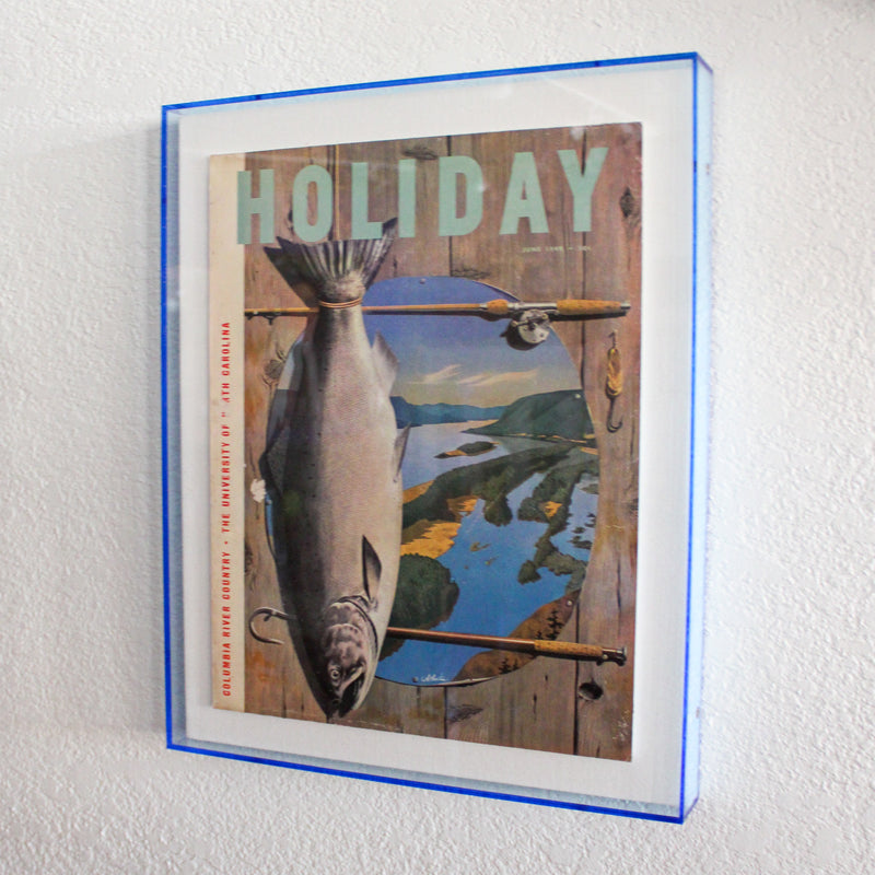 Framed Holiday Magazine Cover - June 1949 "Colombia River Country"