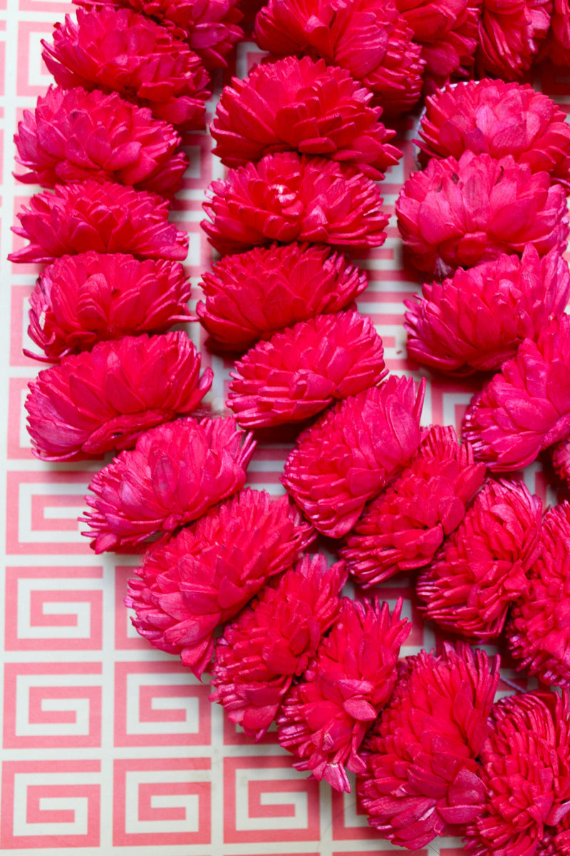 Solawood Flower Garland - Pink