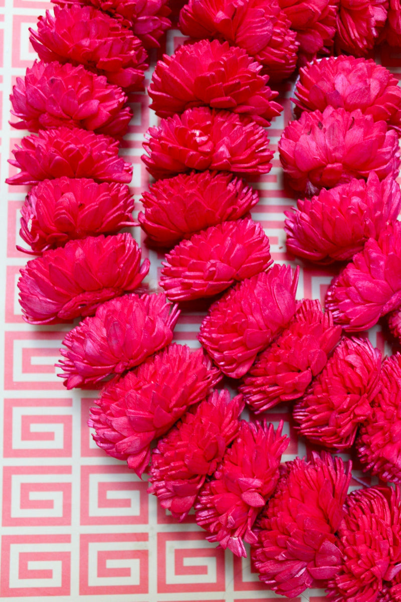 Solawood Flower Garland - Ivory
