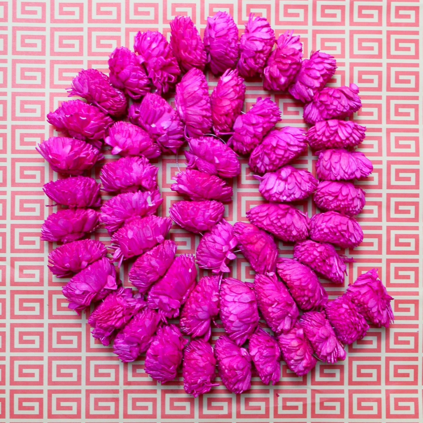 Solawood Flower Garland - Evergreen