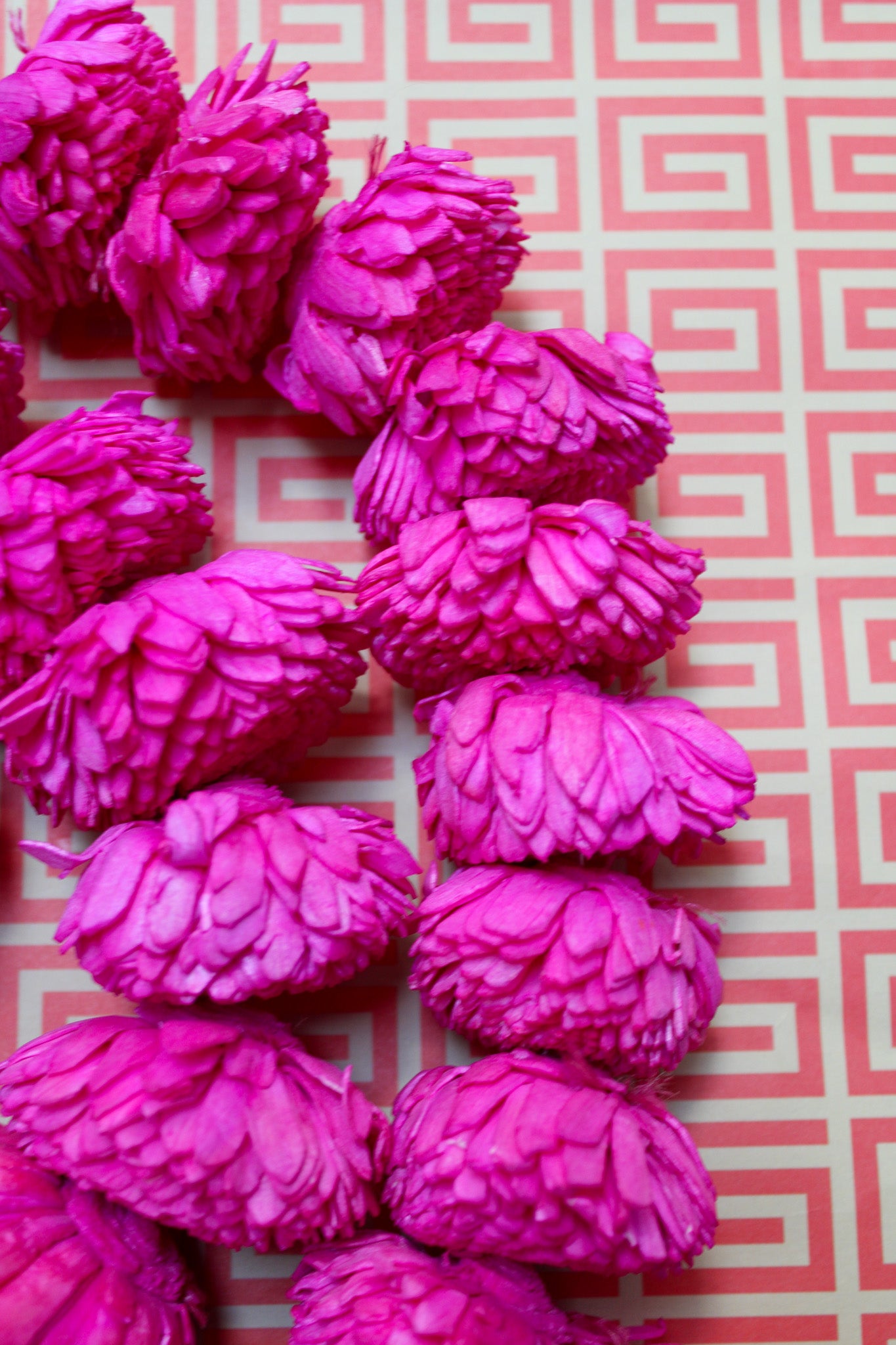 Solawood Flower Garland - Red