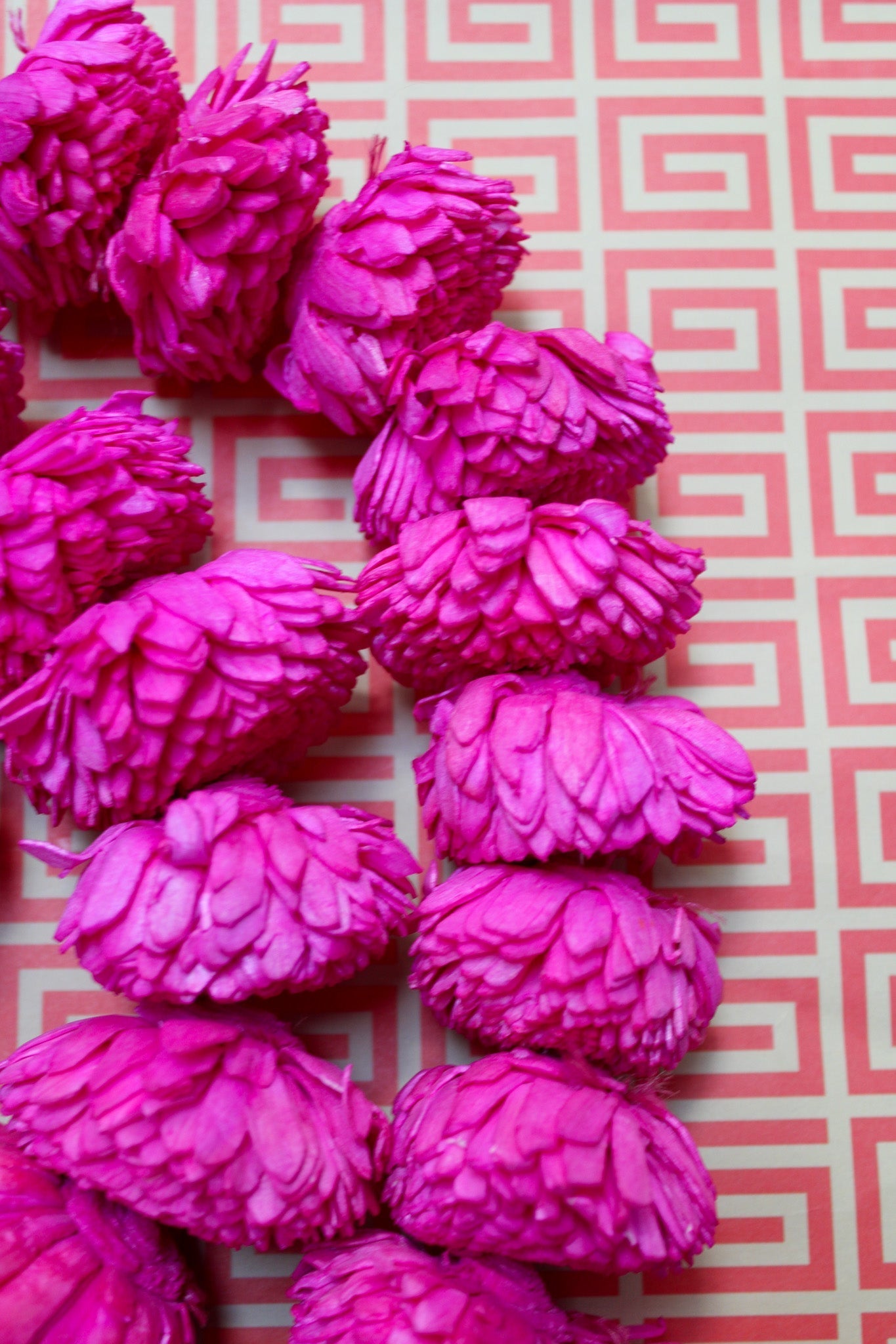 Solawood Flower Garland - Evergreen