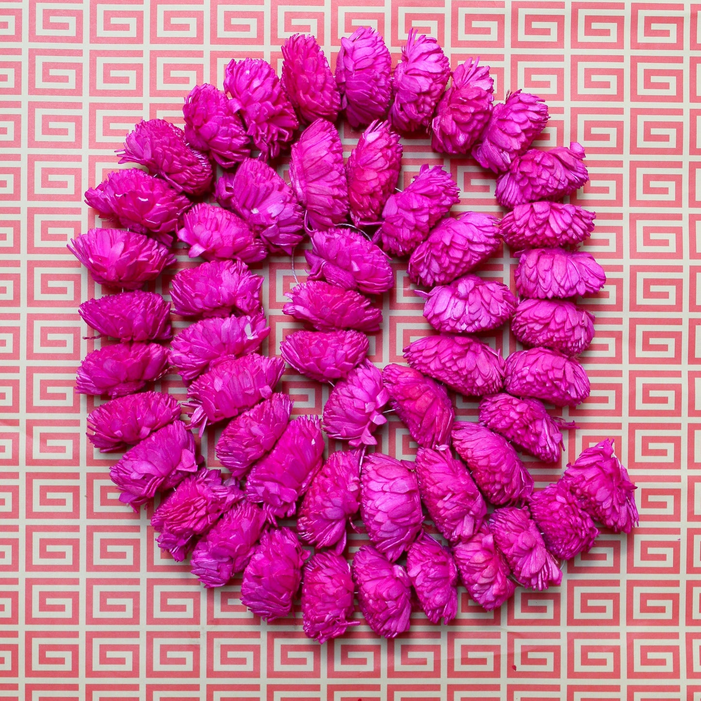 Solawood Flower Garland - Evergreen