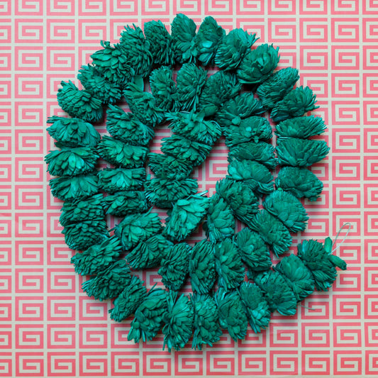 Solawood Flower Garland - Evergreen