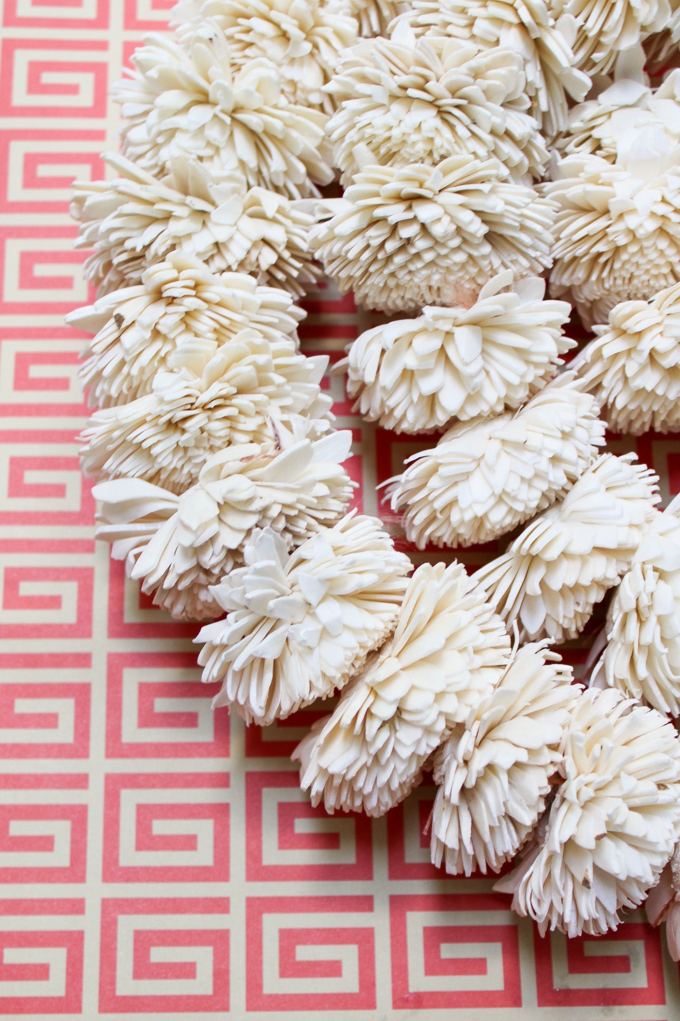 Solawood Flower Garland - Deep Purple