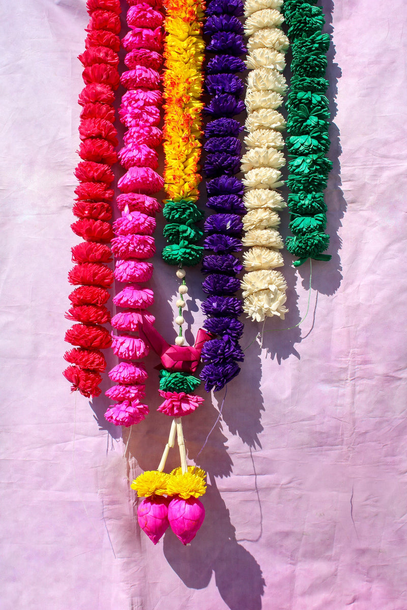 Solawood Flower Garland - Pink