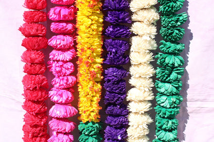 Solawood Flower Garland - Evergreen