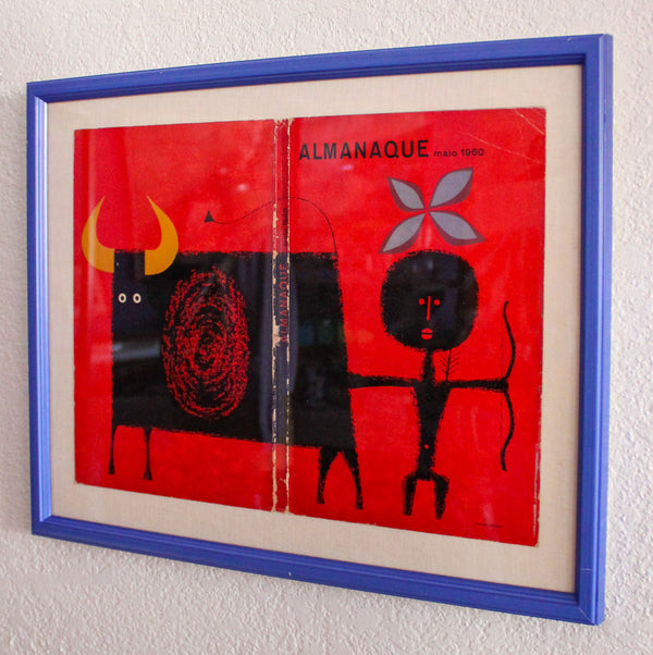 Framed Almanaque Magazine Cover - May 1960