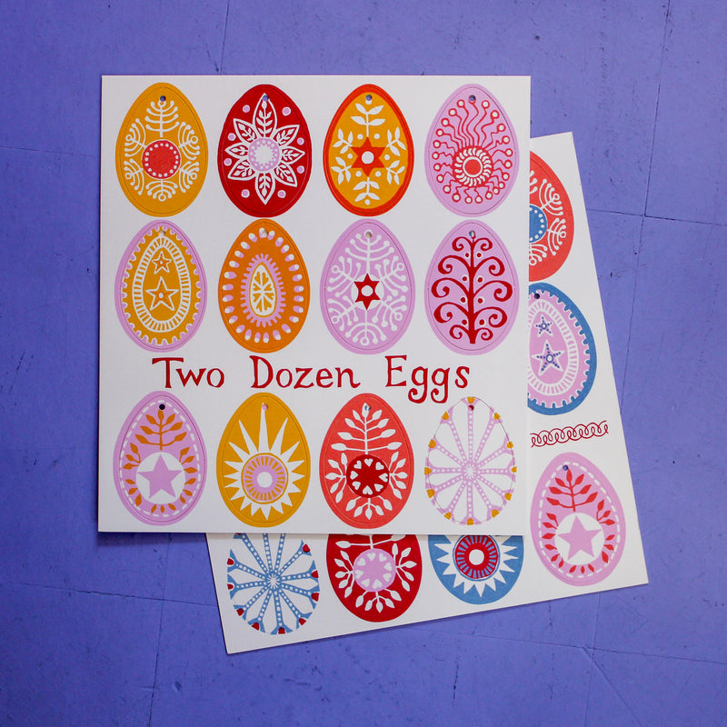 Two Dozen Egg Decorations
