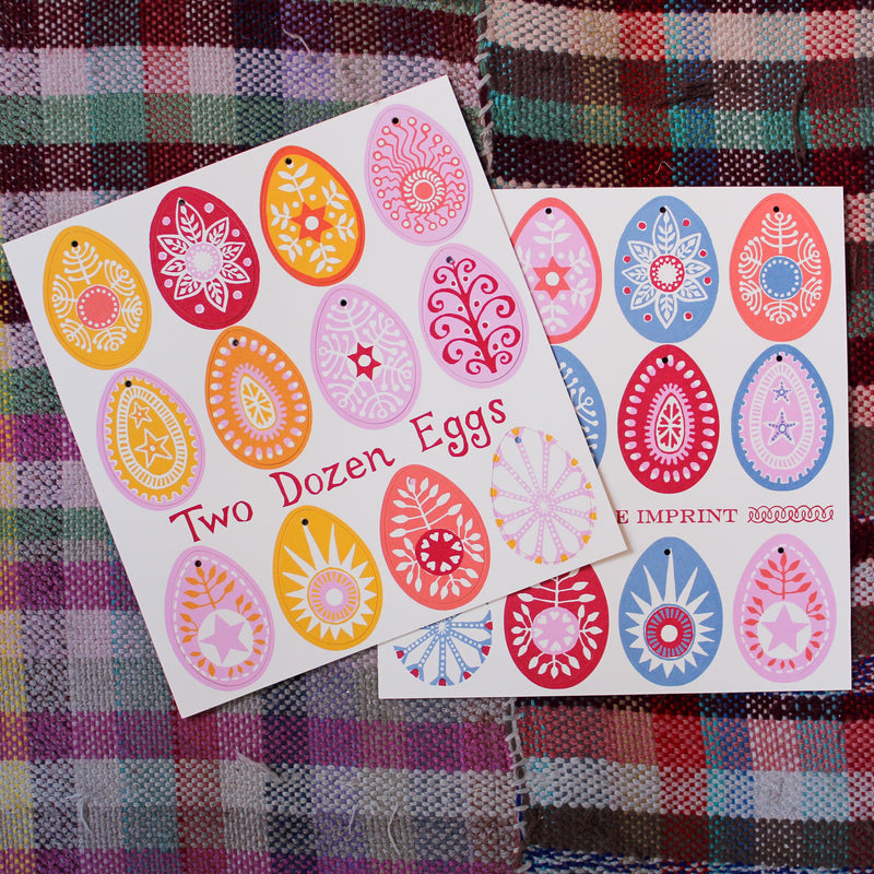 Two Dozen Egg Decorations