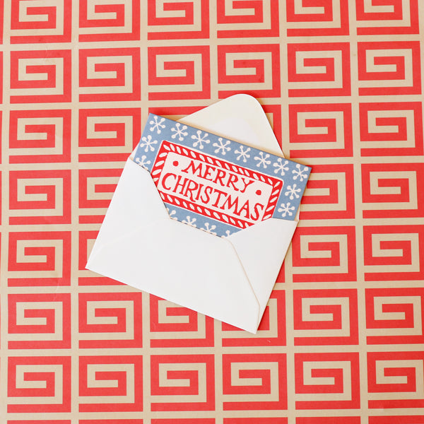 Mini Merry Christmas Gift Cards with Envelopes - Set of 6