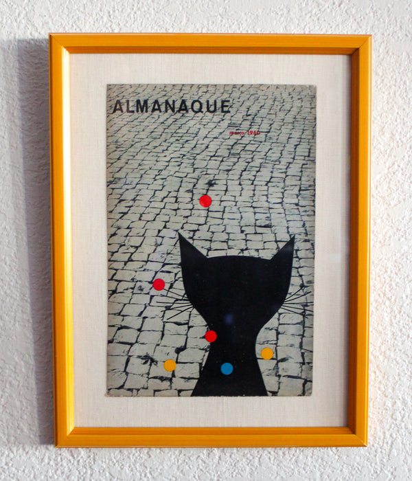 Framed Almanaque Magazine Cover - March 1960