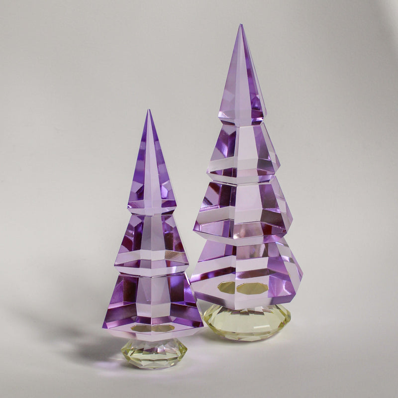 Large Crystal Tree - Violet