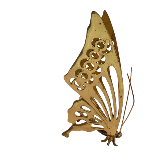 Mid Century Brass Butterfly