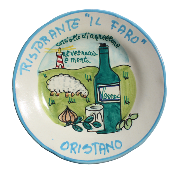 Buon Ricordo Plate - Il Faro (Sheep)