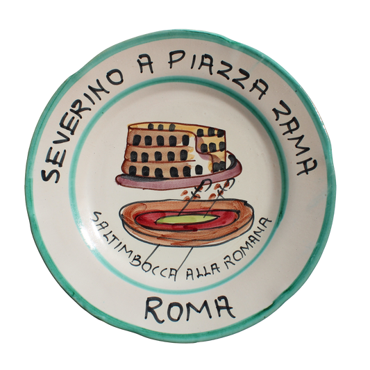 Buon Ricordo Plate - Severino a Piazza Zama