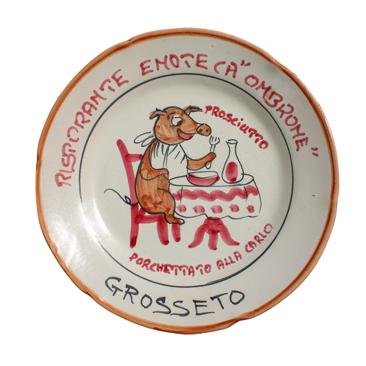 Buon Ricordo Plate - Ombrone
