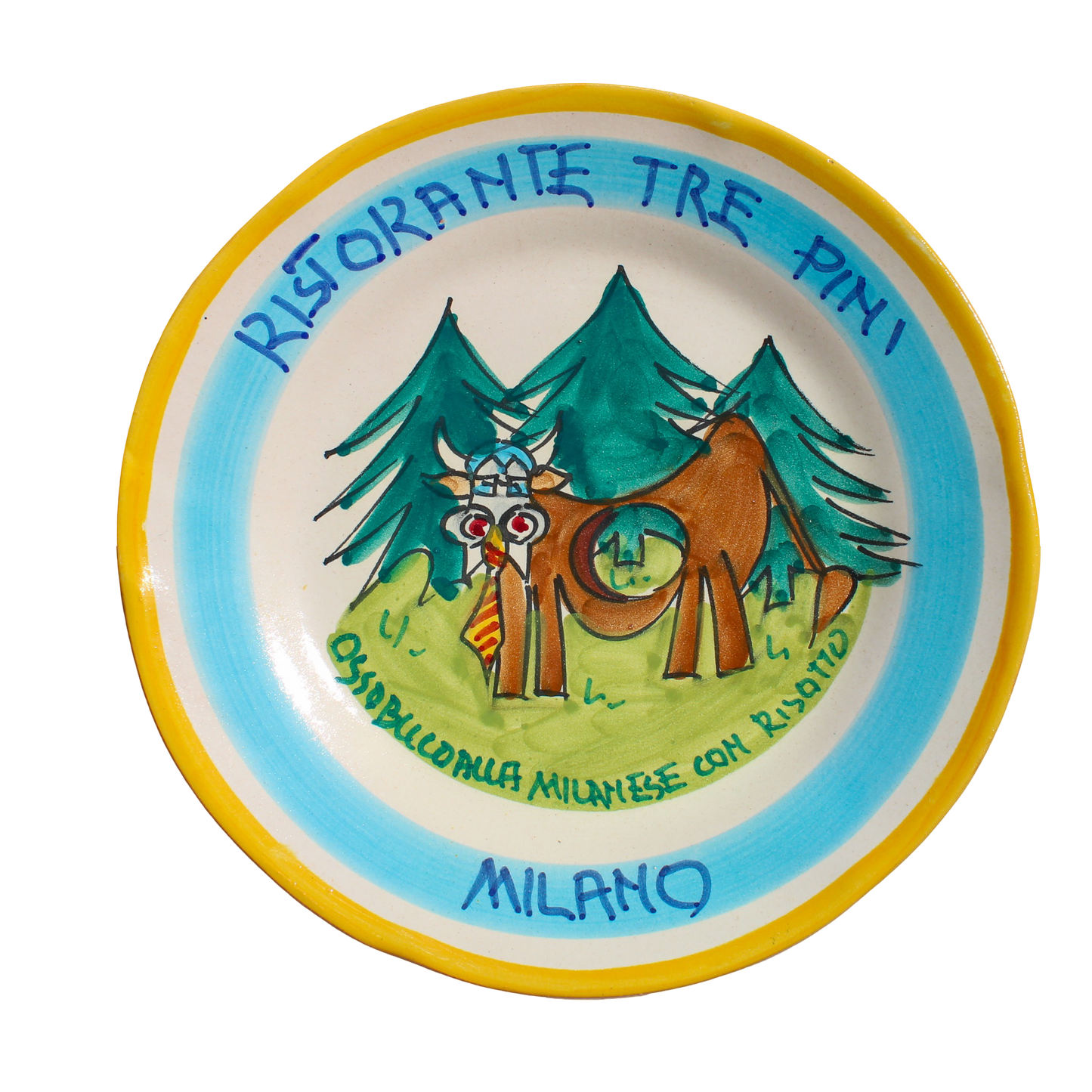 Buon Ricordo Plate - Tre Pini