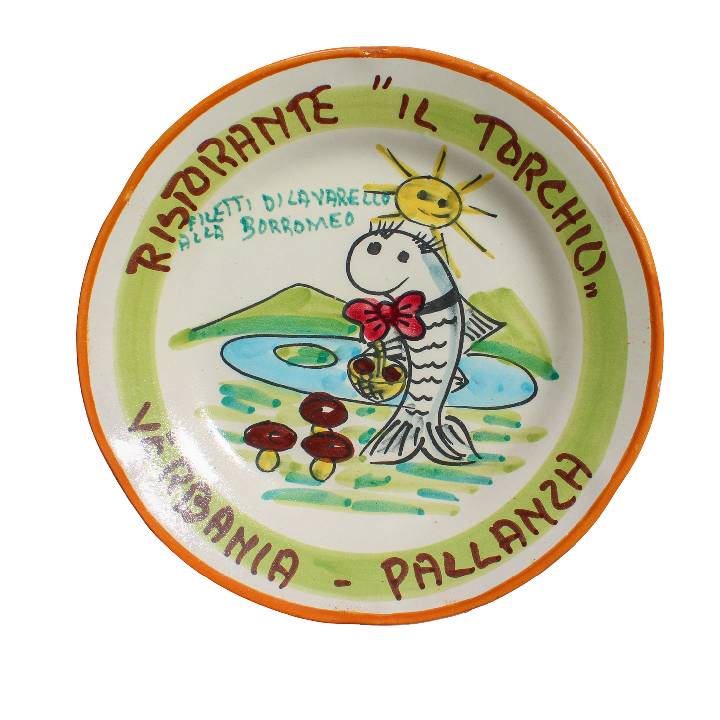 Buon Ricordo Plate - Il Torchio (Fish)
