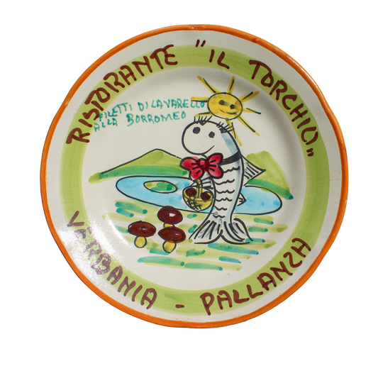 Buon Ricordo Plate - Il Torchio (Fish)