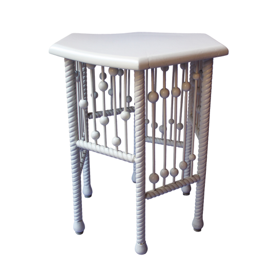 1890's Ornate Victorian Ball and Stick Plant Stand