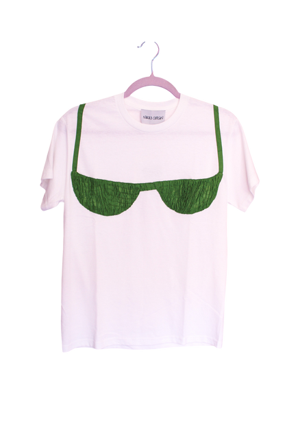 Florida Woman Appliqué Tee - Pickle Green