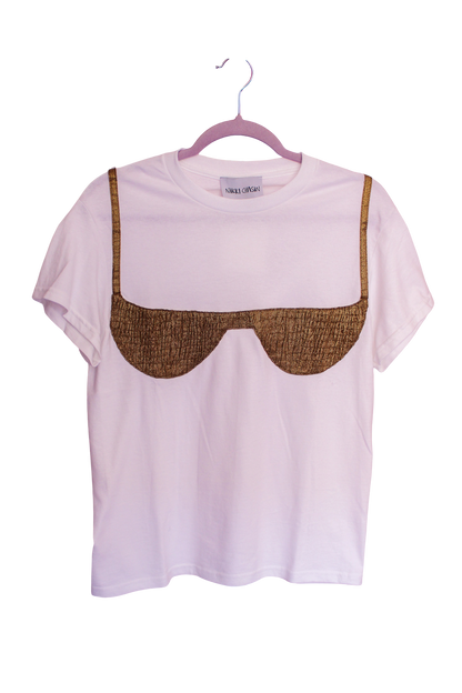 Florida Woman Appliqué Tee - Gold