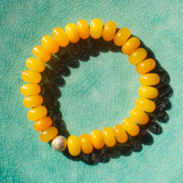 Bright Yellow Monochrome Bracelet