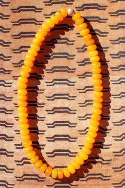 Bright Yellow Monochrome Necklace