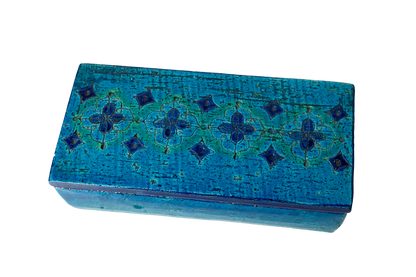 Vintage Bitossi Ceramic Lidded Box