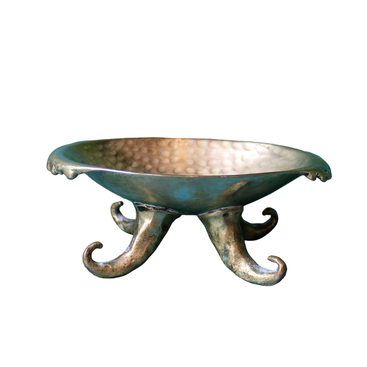 Michael Aram Brass Footed Bowl