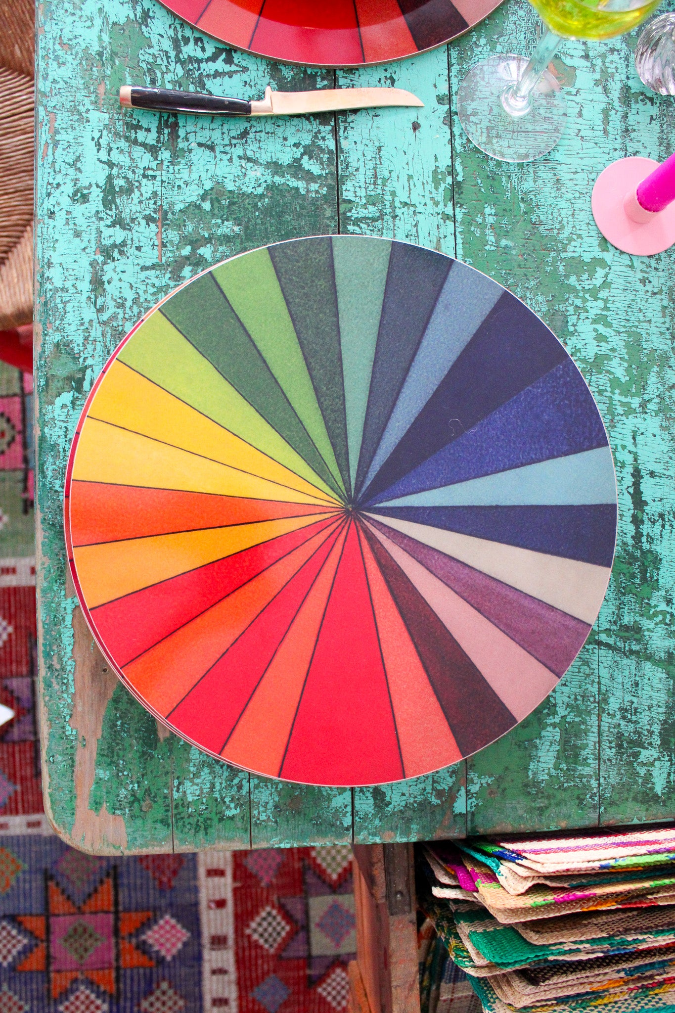 S&B x John Derian 'Colour Wheel' Placemat