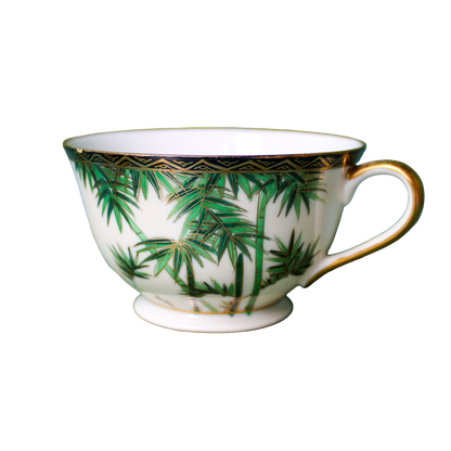 1960's Soko Japan Hand Painted Bone China Bamboo Pattern Dinnerware