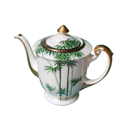 1960's Soko Japan Hand Painted Bone China Bamboo Pattern Dinnerware